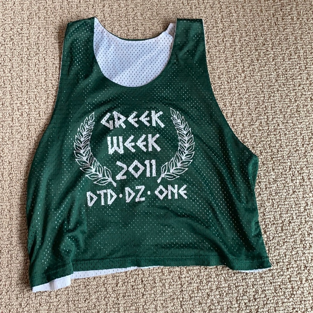 Greek week sorority tank top. DTD DZ. #DELTAZETA #DELTS #DELTAUDELTA